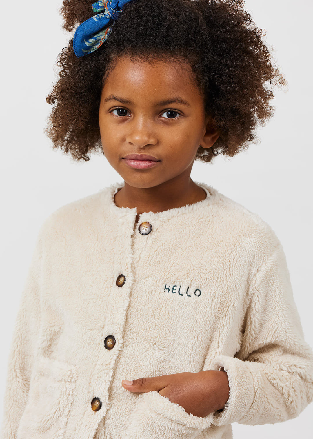 Cardigan Girl Sherpa Gladie - يلهث