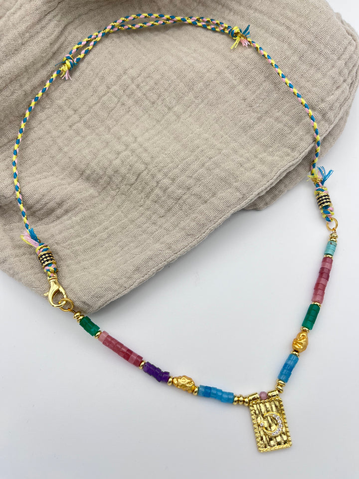Cord Necklace Beelune with Pendant - إكسسوارات