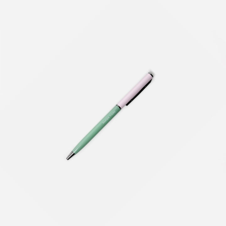Ballpoint Pencil - Mint & Powder Pink -  شنطة