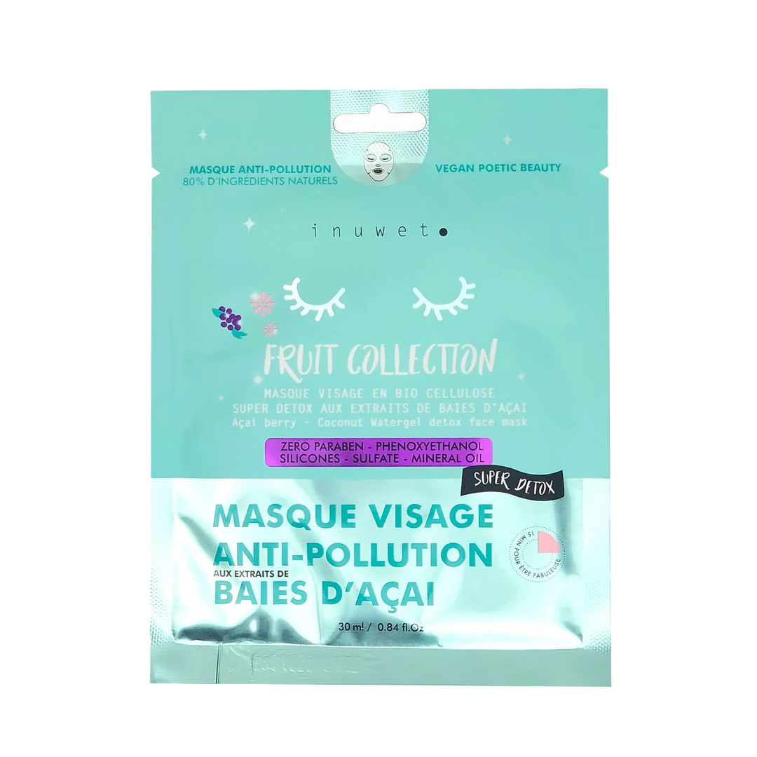 Fruit Collection Face Mask Super Detox - اكسسوارات التجميل