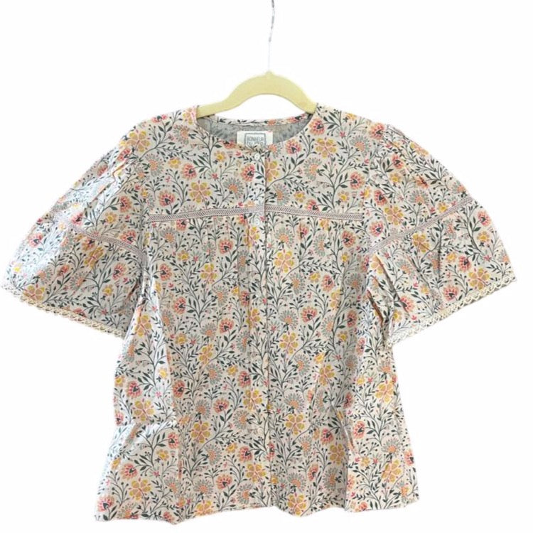 Blouse Angele Flowers - قميص