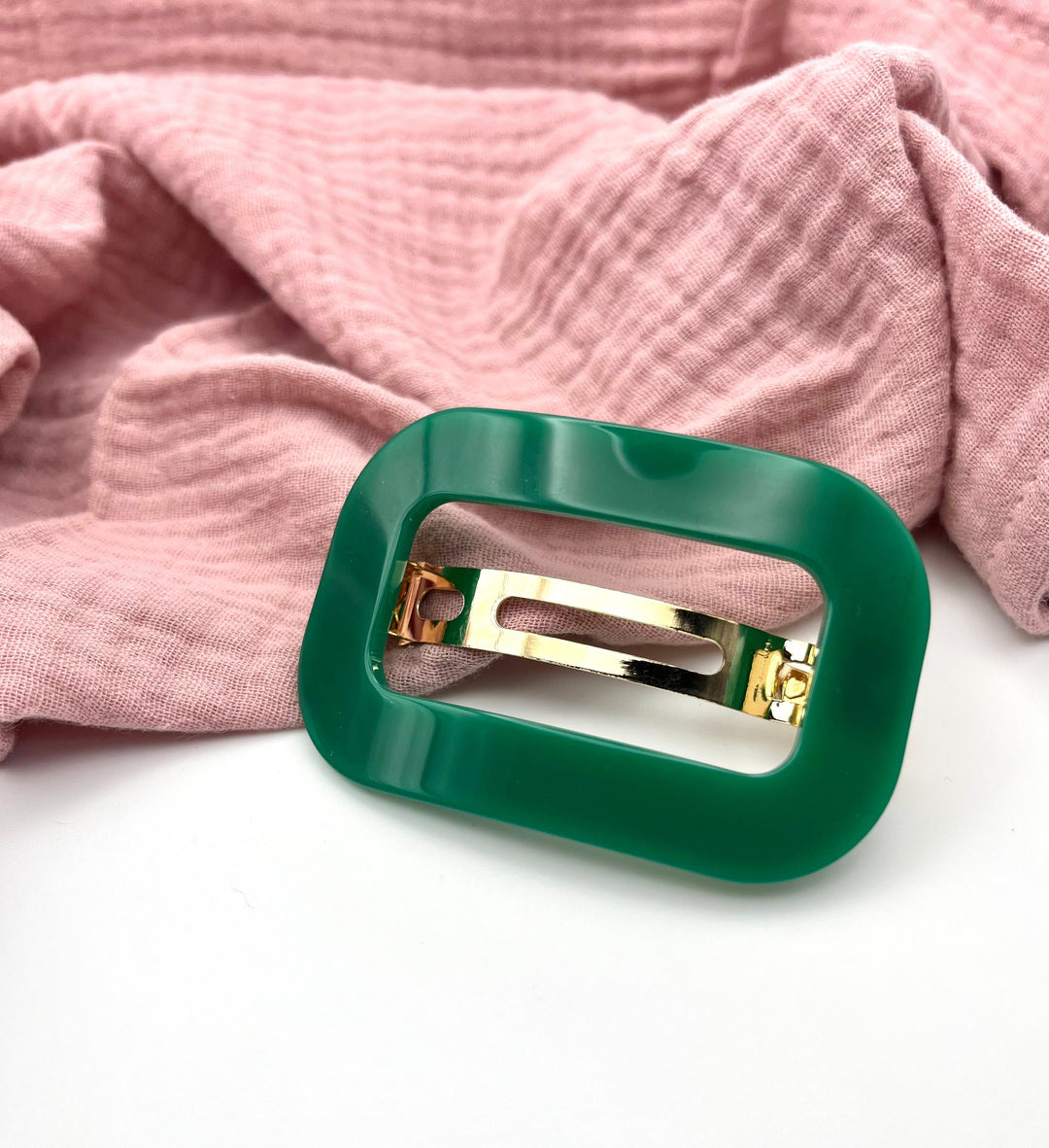 Hair Clip Recta Green - مُكَمِّلات