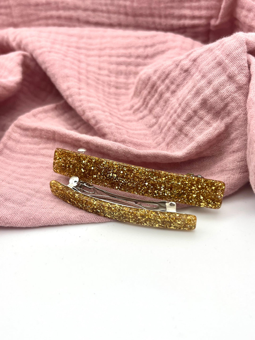 Hair Clip Line Gold - مُكَمِّلات