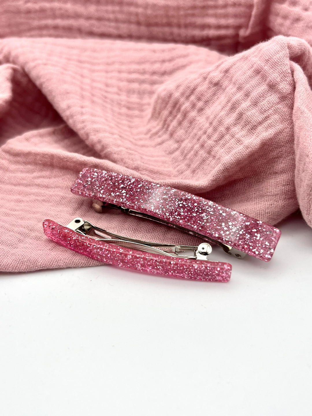 Hair Clip Line Pink - مُكَمِّلات