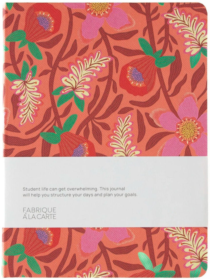 School Diary - Flowers Coral - القرطاسية