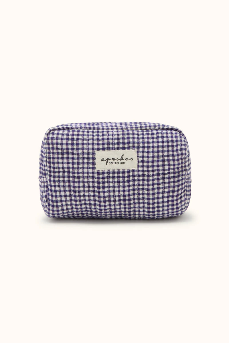 Cosmetic Bag Gaya - Khadi Violet - مريلة