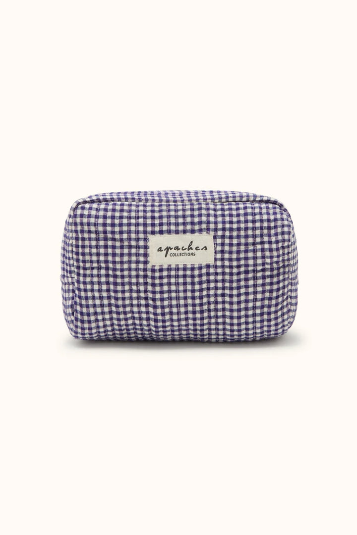 Cosmetic Bag Gaya - Khadi Violet - مريلة