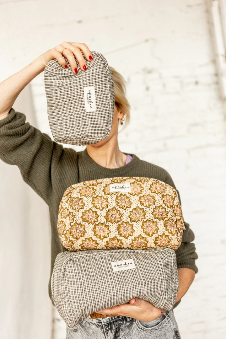 Cosmetic Bag Gaya - Etincelle Macadamia - مريلة