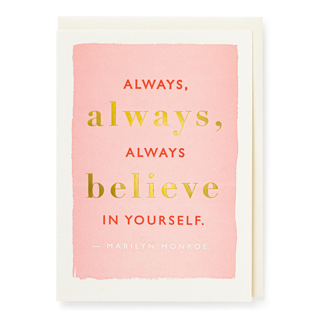 Letter Press Card - Always - عود ثقاب