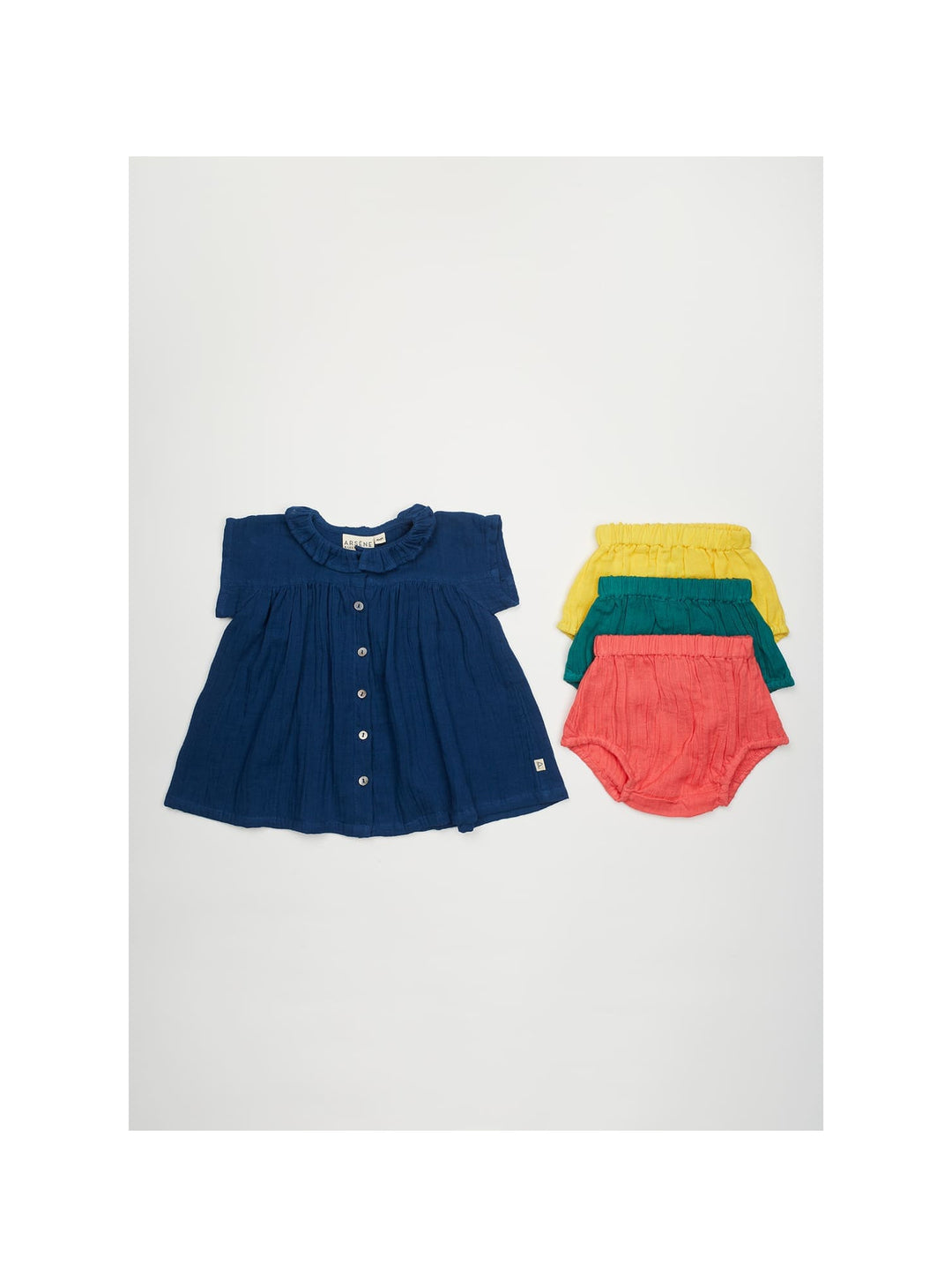 Bloomer Baby Girl Flip Camelia - قميص