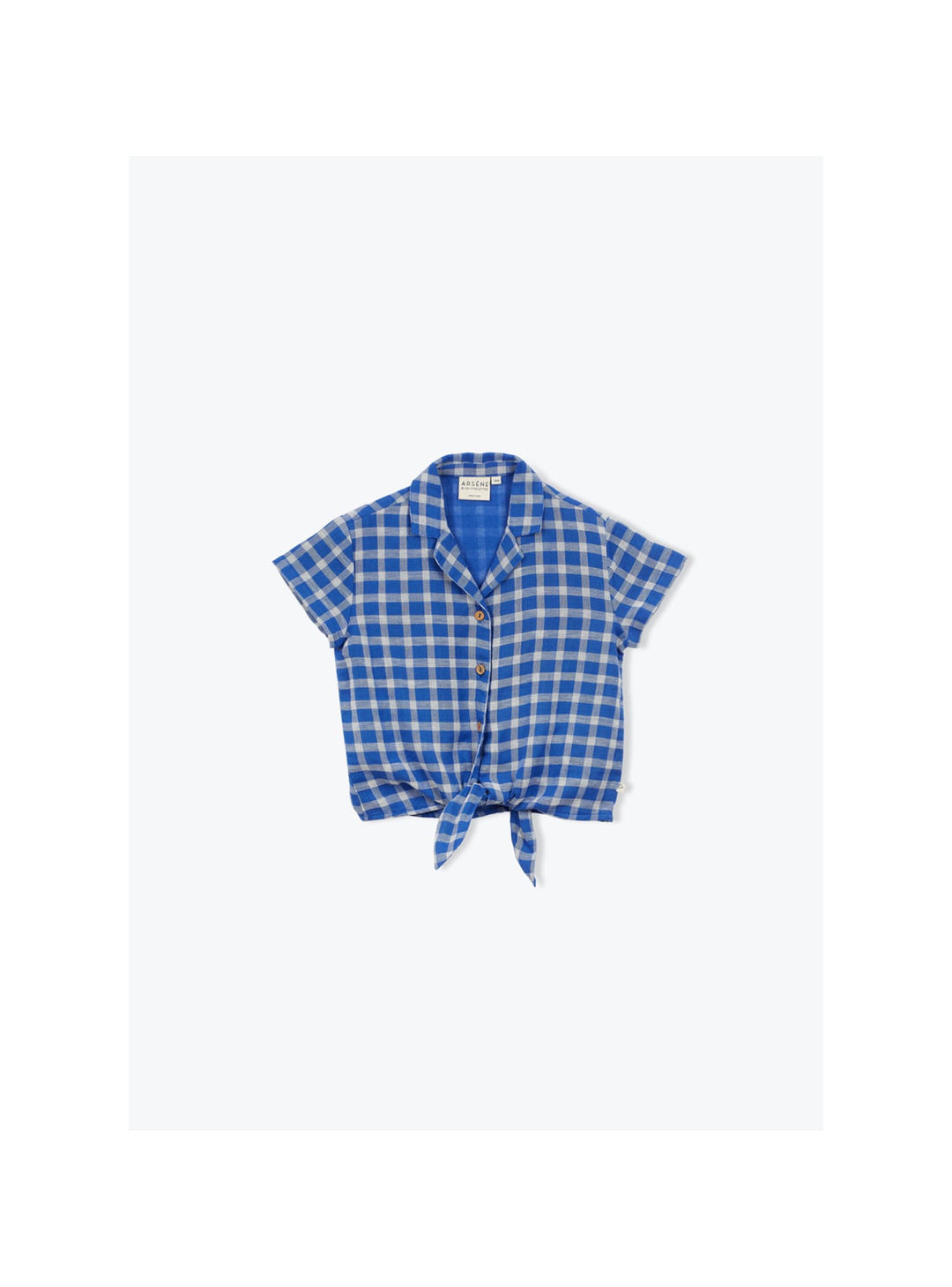 Blouse Girl Fleurande Cobalt - يلهث