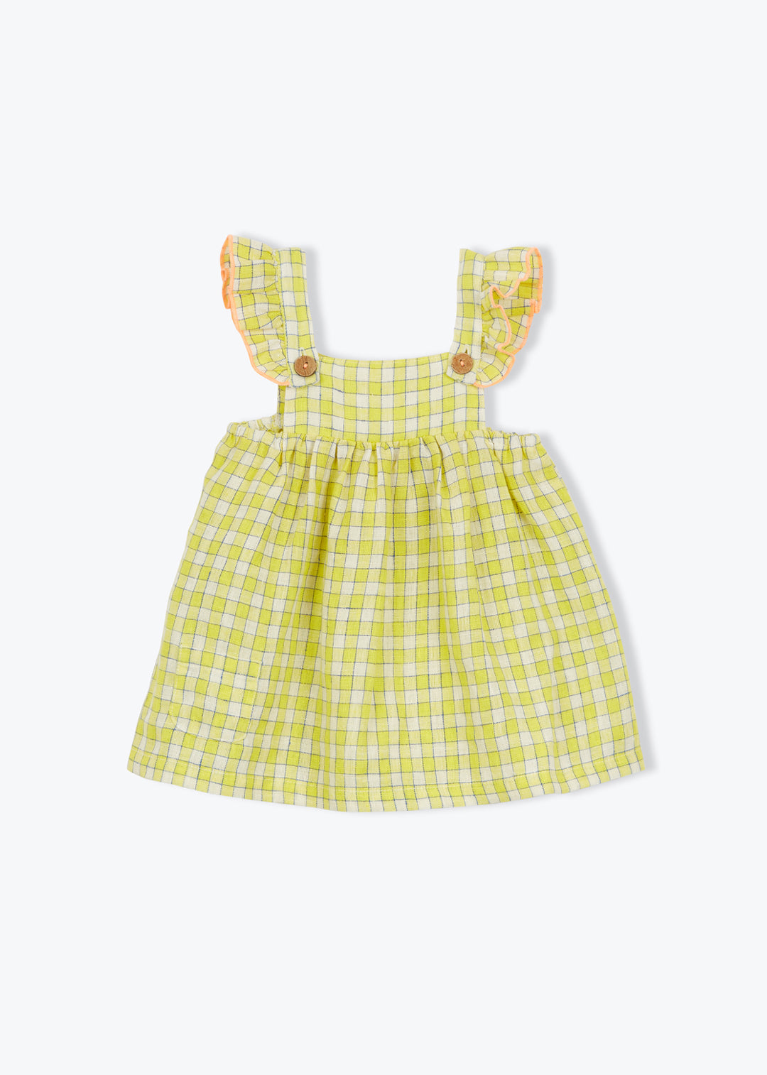 Dress Baby Girl Firma Yellow - يلهث