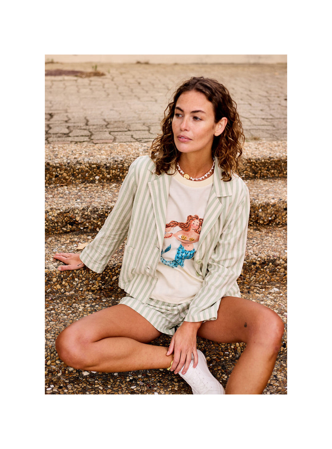 Jacket Women Felide Sage - تنورة