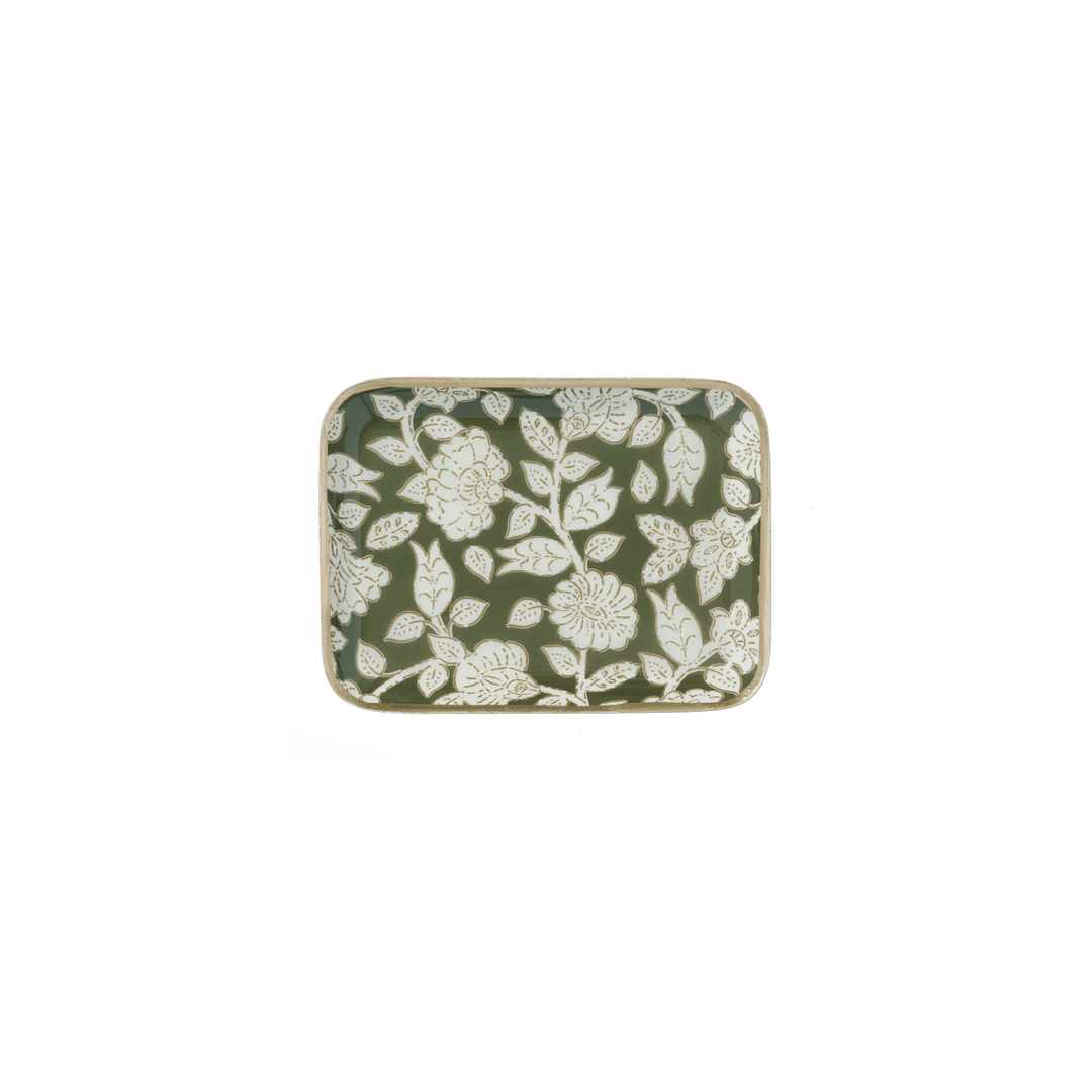 Tiny Tray Isha Green - شنطة