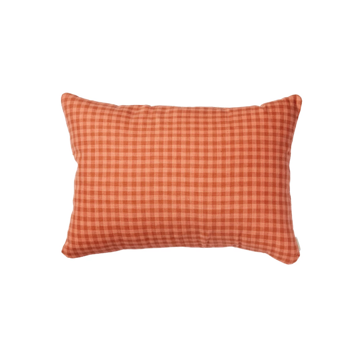 Cushion Vichy Rose/Terracotta - شنطة