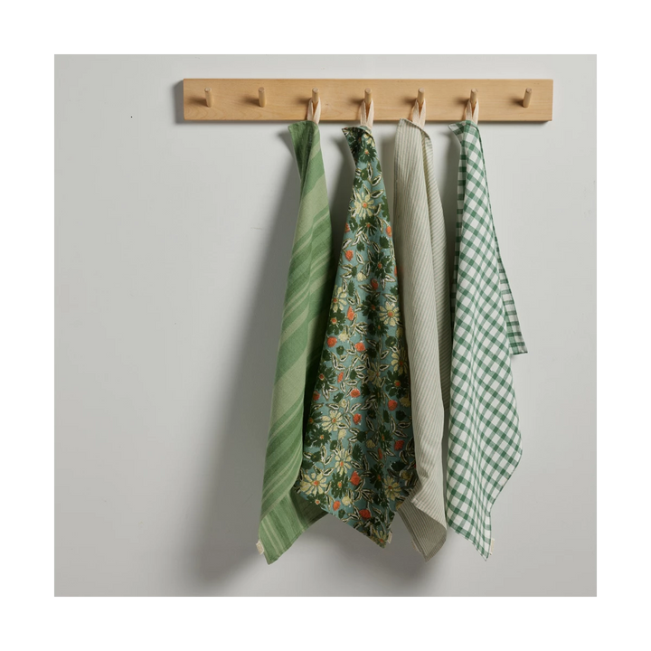 Kitchen Towel – Stripe Blue/Green - شنطة