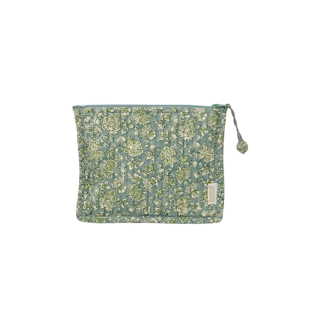 Small Pouch - Arushi Blue Green - شنطة
