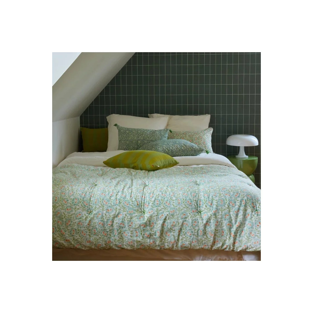 Sofa Cover - Petunia Green - شنطة