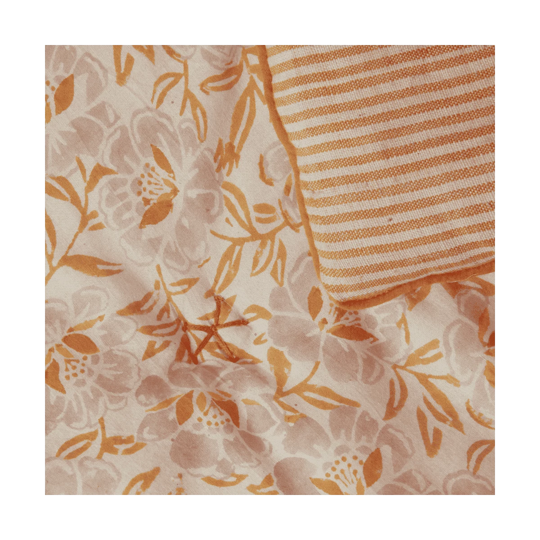 Sofa Cover - Petunia Orange - شنطة