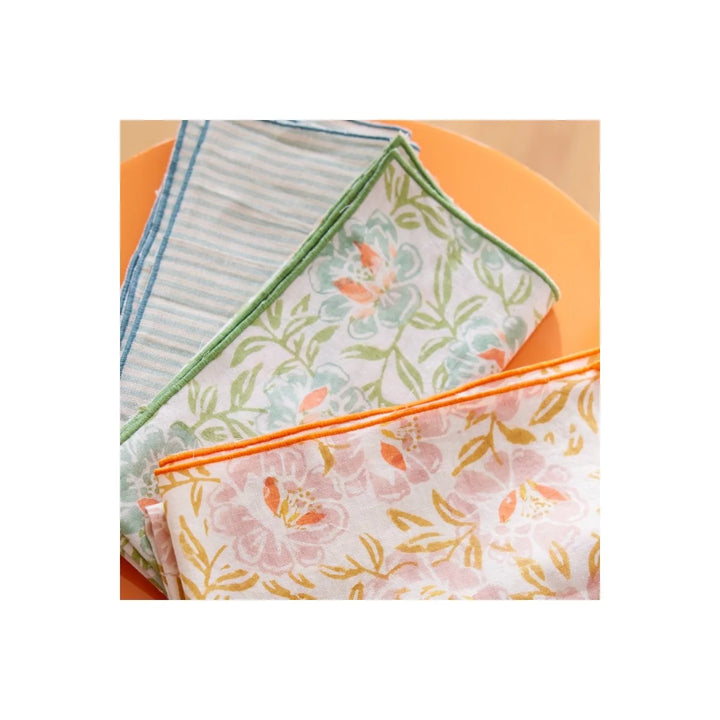 Set of 2 Napkins – Petunia Blue - شنطة