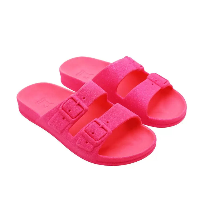 Neon Pink Fluo - Teen - أحذية