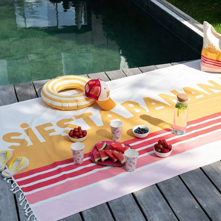 Beach Towel "Siesta Banana" - مستلزمات