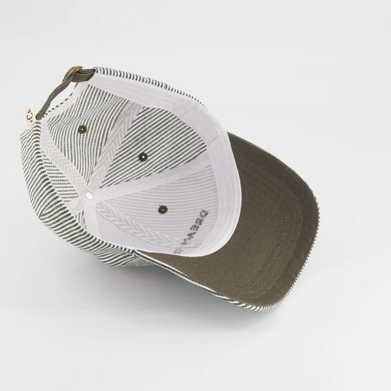 Cap "Dream Team" Stripe Green - Kids & Adult - مستلزمات