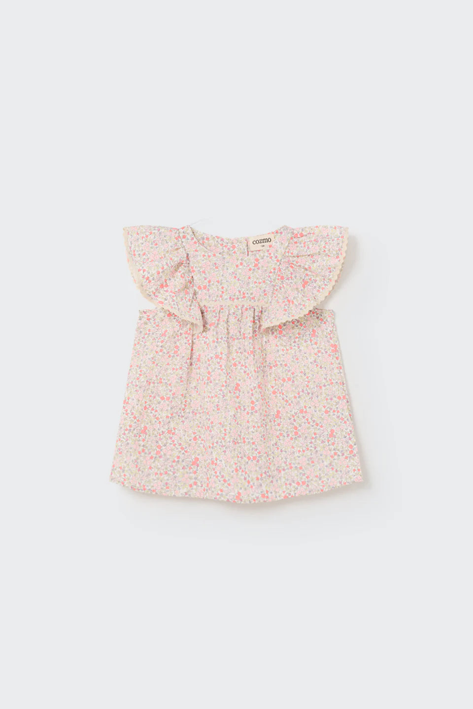 Dress Baby Girl Sophia Neon Coral - ملابس