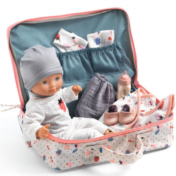 Djeco Pomea Vanilla Suitcase  - ألعاب الأطفال