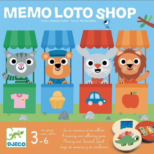 Memo Loto Shop - ألعاب الأطفال