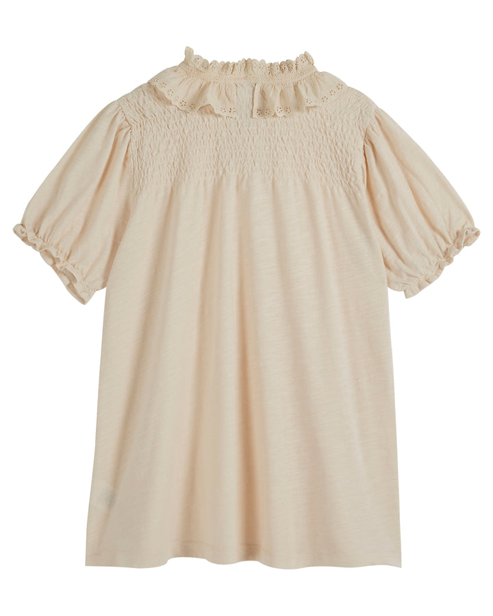 Dress Flamme Cream - فستان