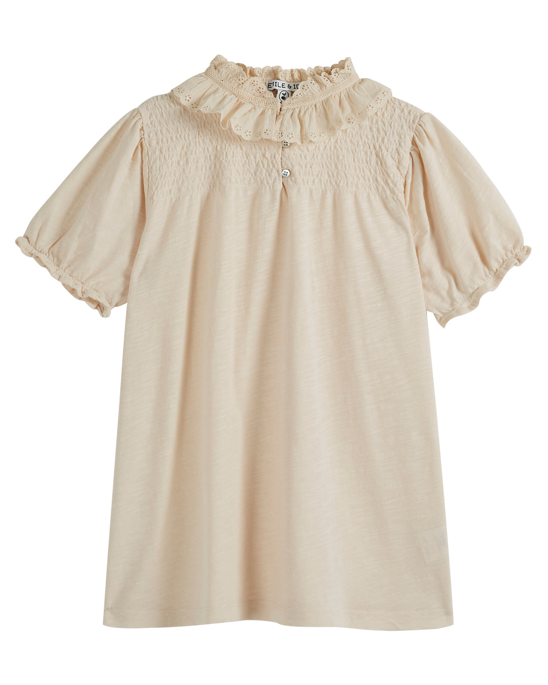 Dress Flamme Cream - فستان
