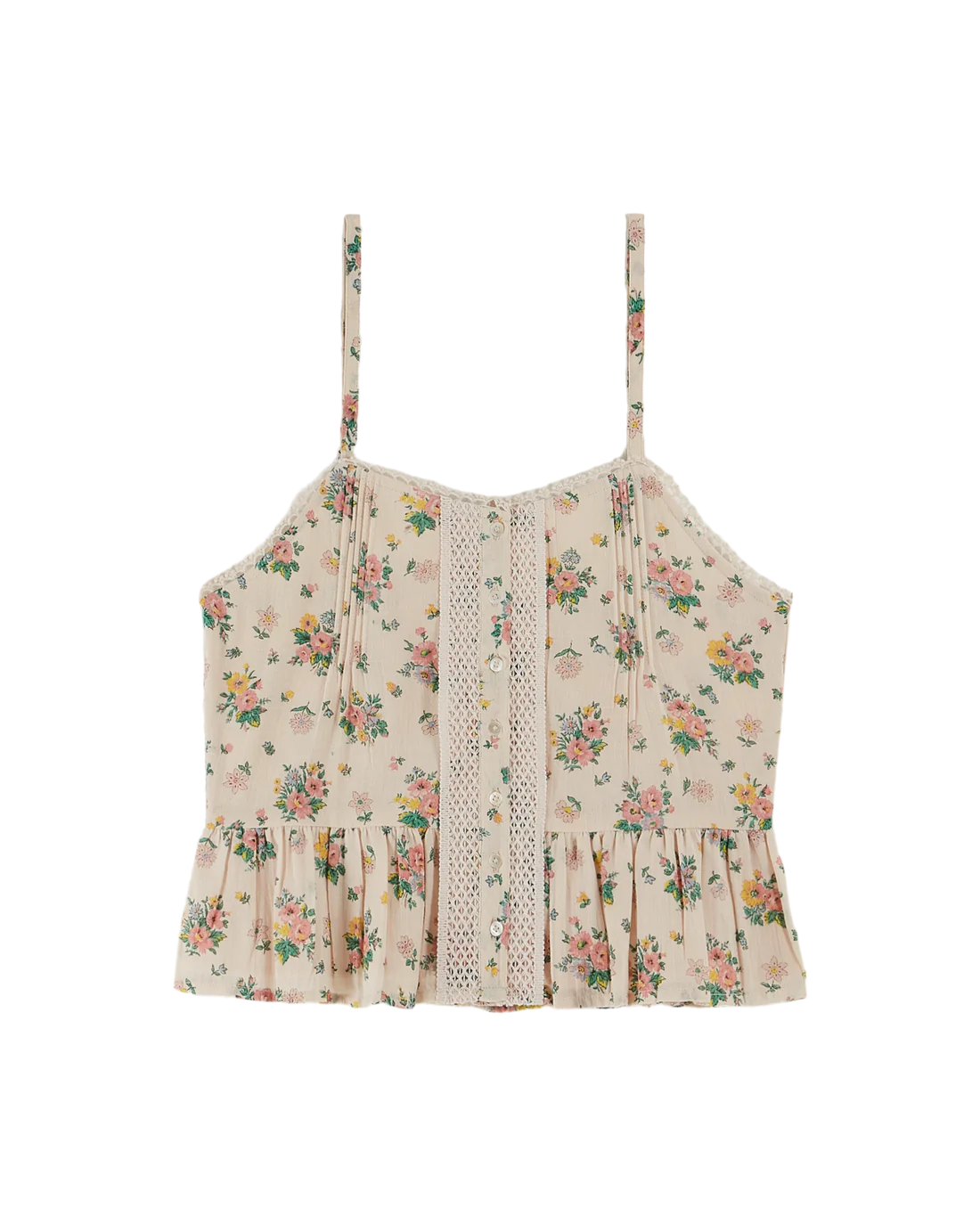 Ida Top - Samarkand Stripes - Pink / Lemon