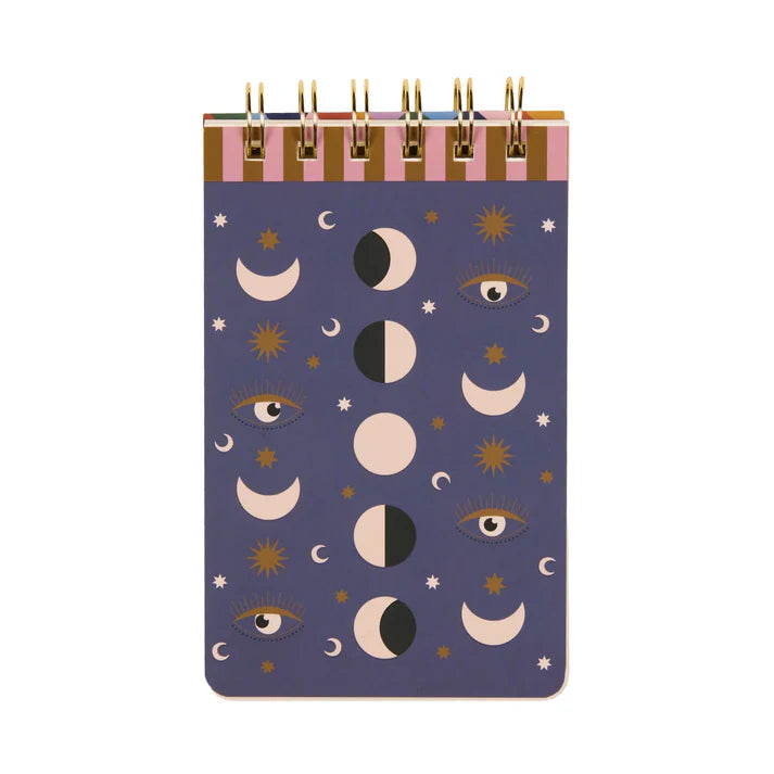 A Dopo Moon Phases Twin Wire Notepad -  المفكرة
