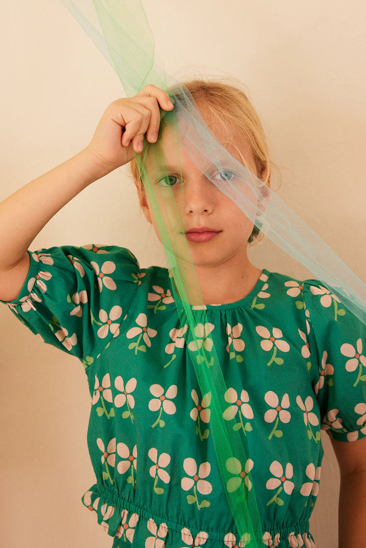 Blouse Girl Canelle Olly Green - قمة
