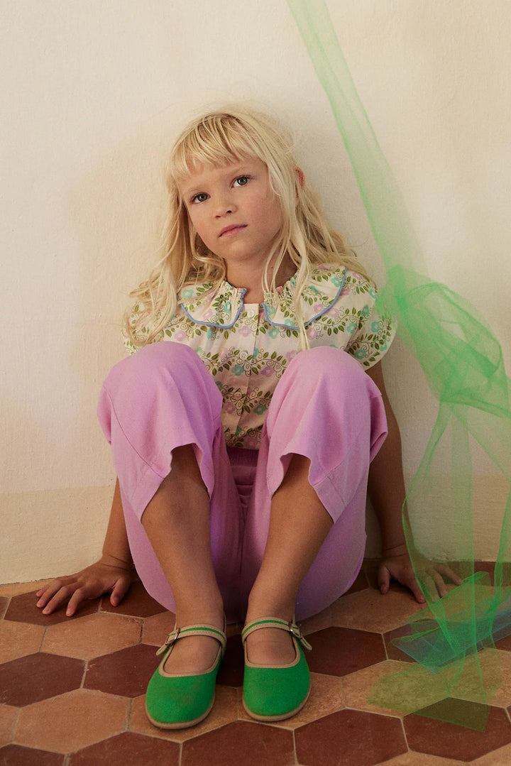 Blouse Girl Carlie Farandole Ecru - قمة