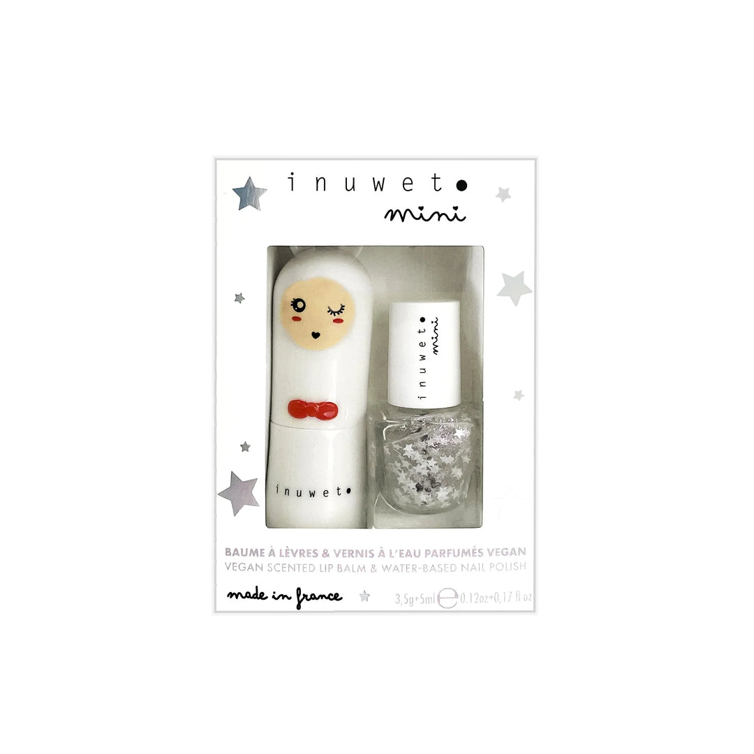 Duo Lip Balm & Nail Polish White - اكسسوارات التجميل