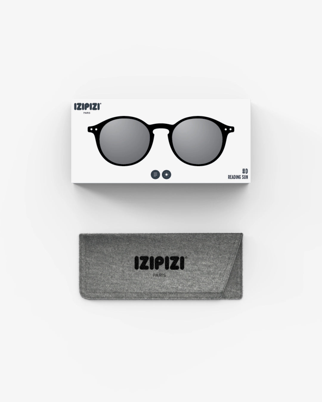 Sun Reading #D The Iconic - Black - نظارات
