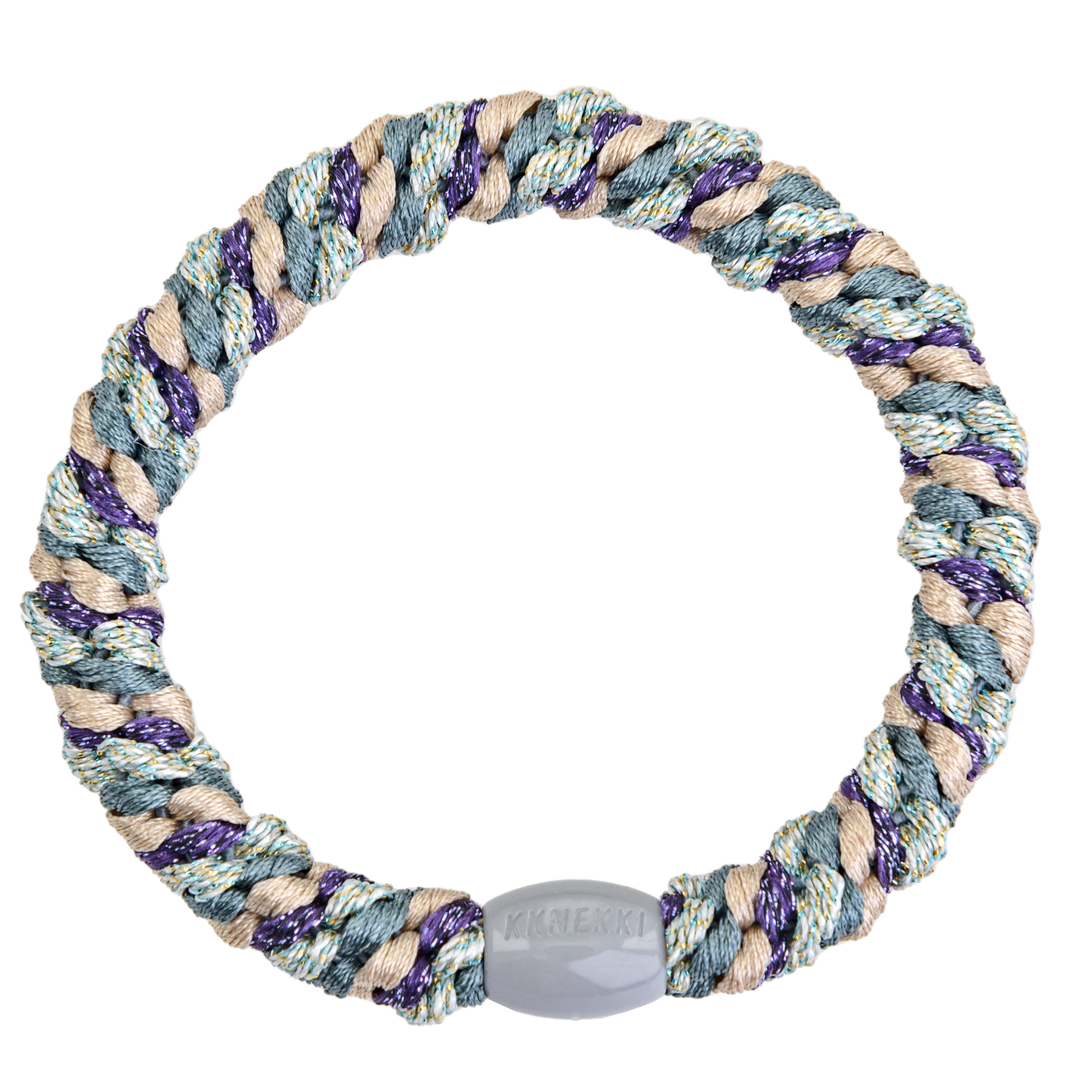 Hair Ties Mix Teal Purple - المرن