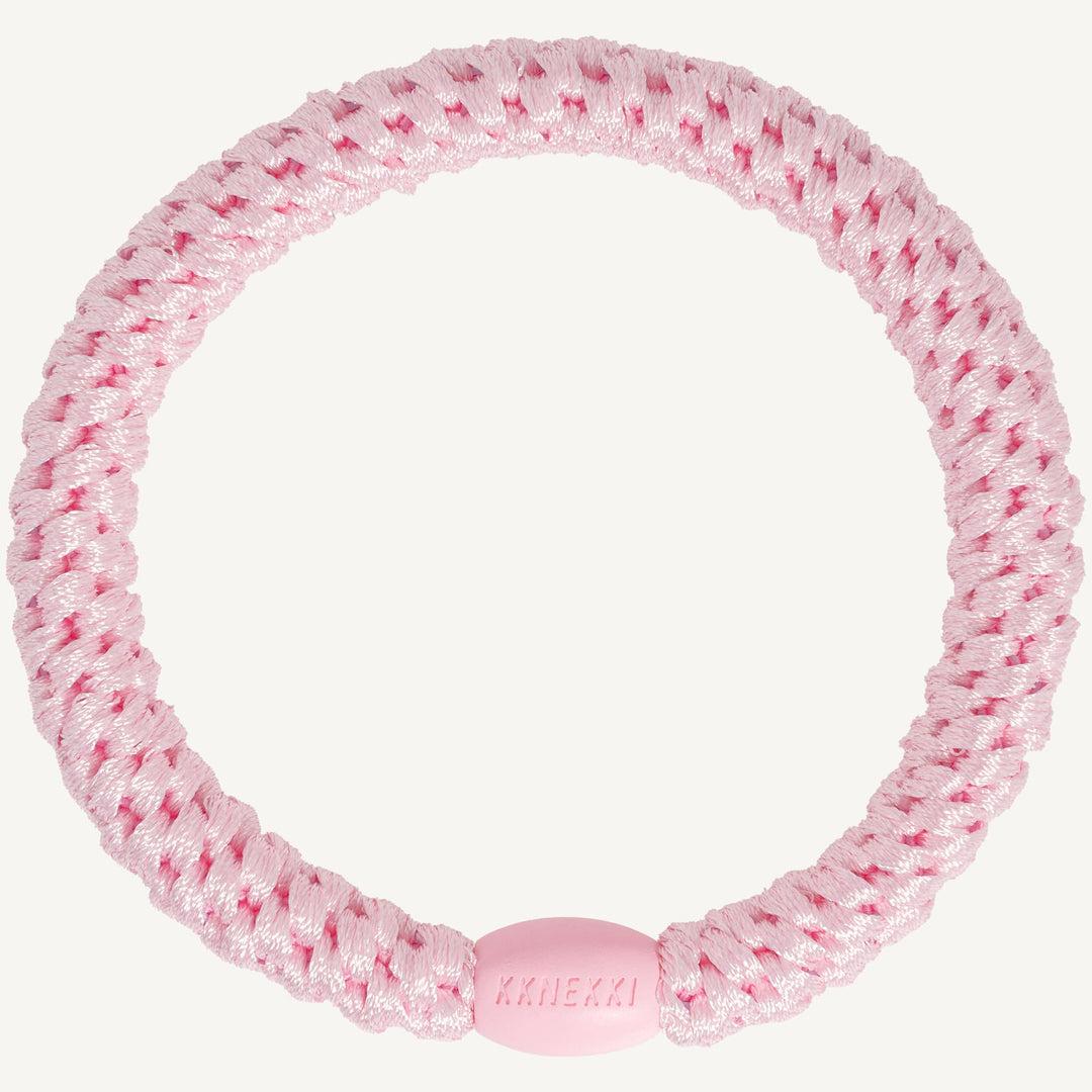 Hair Ties Pink - المرن