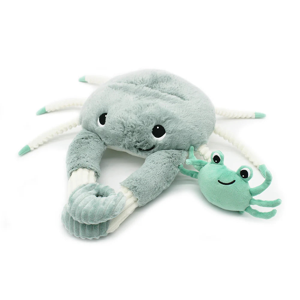 Cassecou The Crab Duo Mint - لعب الاطفال الطرية