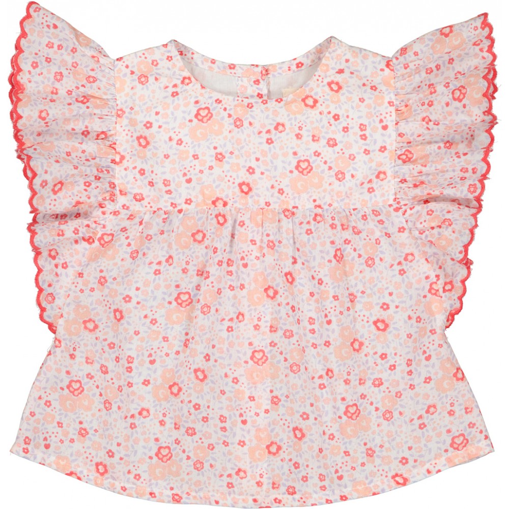Blouse Baby Girl Jasmin Romantic Flower - بذلة