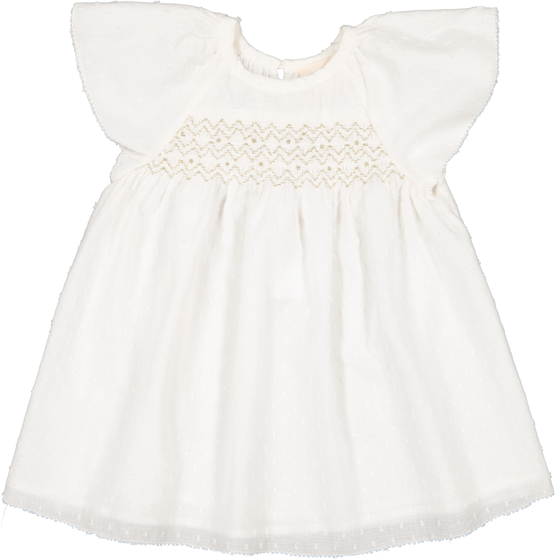 Dress Baby Girl Donna Plumetis - بذلة