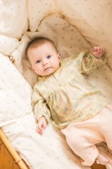 Blouse Baby Girl Pooni Indian Flower - بذلة