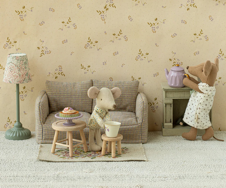 Fireplace, Mouse - Off White -ألعاب الأطفال