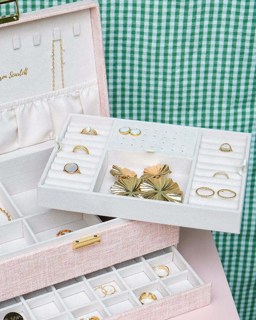 Jewelry Box Denise - Pink - علبة مجوهرات