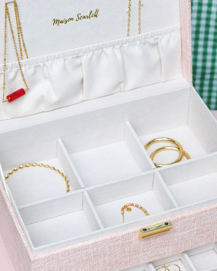 Jewelry Box Denise - Pink - علبة مجوهرات