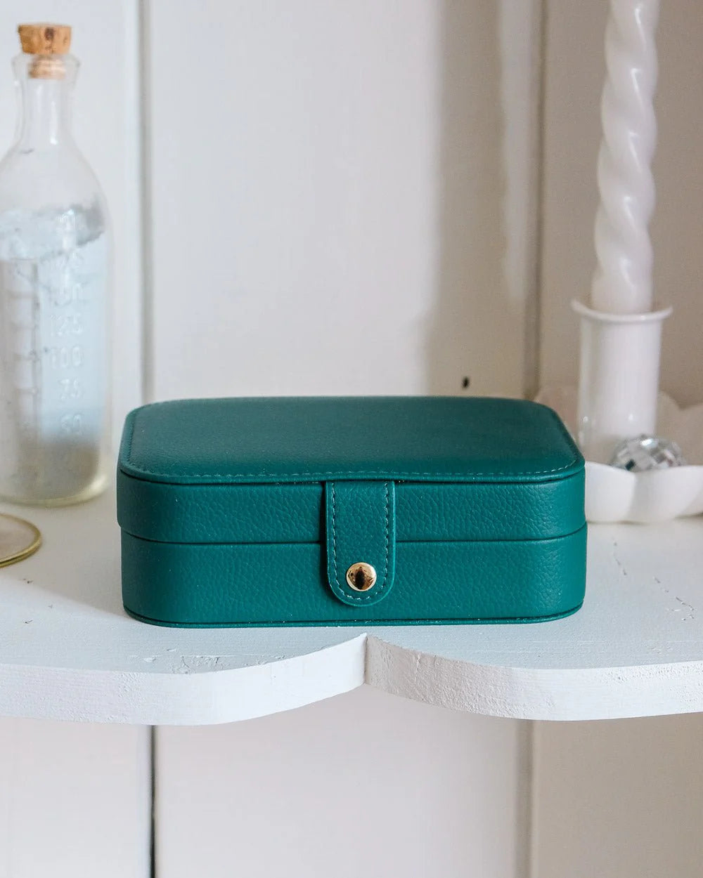 Jewelry Travel Box Brigitte - Green - علبة مجوهرات