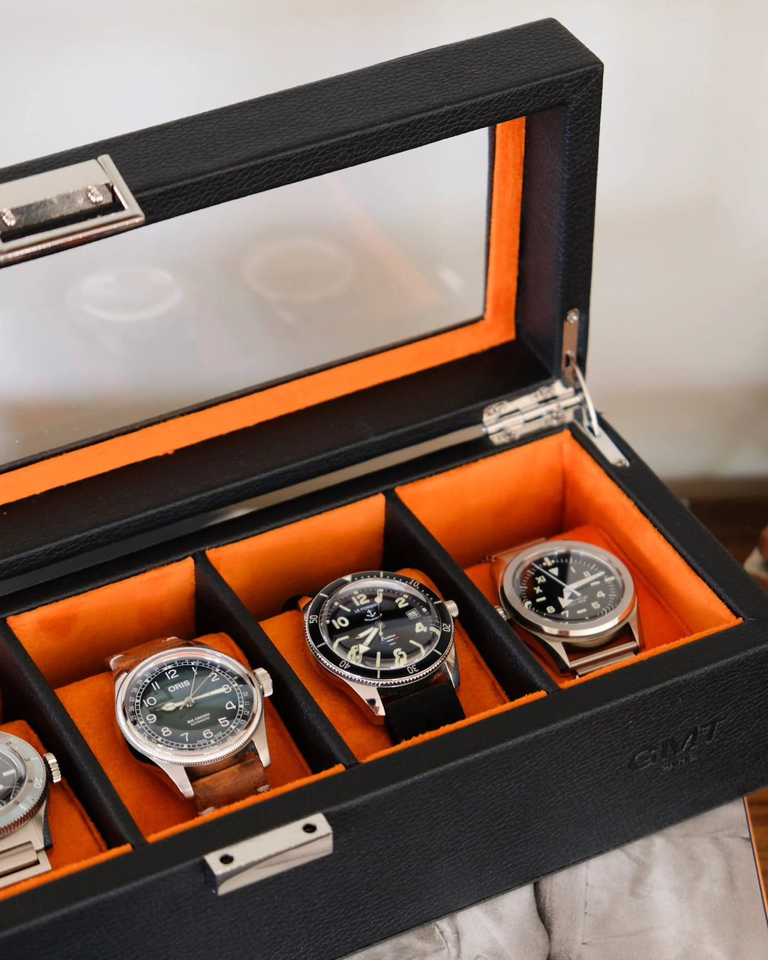 Watch Box Jean - Black - علبة مجوهرات