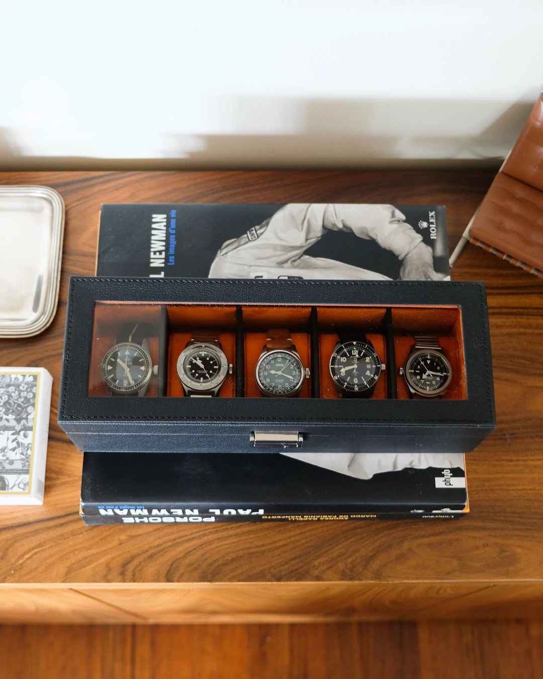 Watch Box Jean - Navy - علبة مجوهرات